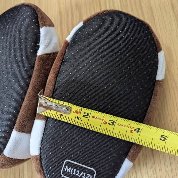 ✨HOST PICK✨NWT Kids Football Plush Mooshy Slippers (Various Sizes Available) - Picture 13 of 14